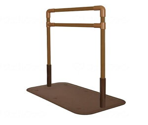 (シクロケア) うすおきフラット ロング中央タイプ SCT-04-C 介護 置き型 屋内用 手すり 置くだけ 工事不要 簡単設置