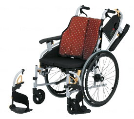 【法人宛送料無料】 (日進医療器) シン・ウルトラ 自走式 車椅子 多機能タイプ NA-SU2W ノーパンクタイヤ仕様