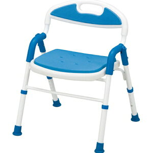 (豊通) シャワーベンチ G-STYLE 背付 肘掛付き 高さ調節可能 介護 高齢者 入浴椅子 風呂椅子 シャワーチェア