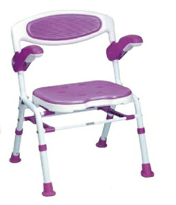 (島製作所) 折りたたみシャワーチェアー 楽湯DX 7250 入浴用椅子 風呂いす 介護 高齢者