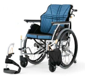 【法人宛送料無料】 日進医療器 車椅子 6輪タイプ 自走式 ULTRA ウルトラ NA-U6 折り畳み 座クッション標準装備 座り心地快適 エアタイヤ仕様 種類 耐荷重100kg インディゴ/ワイン NISSIN