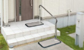 (パナソニック) 歩行サポート手すり スムーディ 片手すり 標準タイプ XPN-L80601 介護 屋外 階段 置き型 置くだけ 設置 工事不要 工事無し Panasonic