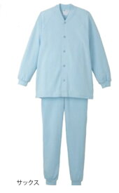 (エンゼル) スムーズパジャマ 5096 サイズM/L オールシーズン パジャマ ねまき 介護 服 高齢者 男性 紳士 メンズ 女性 婦人 レディース 共用 ANGEL