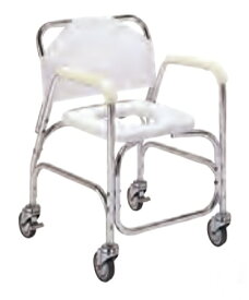 (ミキ) シャワーチェア MYA-02031 キャスター付き 入浴 介護 風呂 椅子 バスチェア シャワーイス 組立要