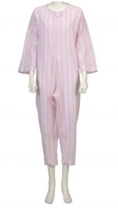 (竹虎) ソフトケアねまき 薄手 つなぎ服 高齢者 介護 服