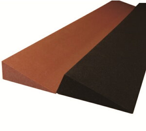 (レイクス21) Lスロープ 幅80×奥行15×高さ4.5cm TL-045 TL-145 入数1個 車椅子用 つまずき 転倒 防止 敷居段差解消