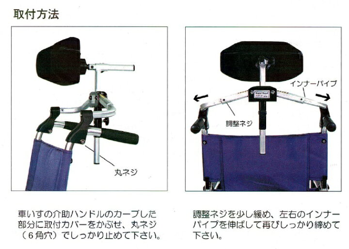 楽天市場】(カワムラサイクル) スーパーヘッド S/Mサイズ 車椅子 