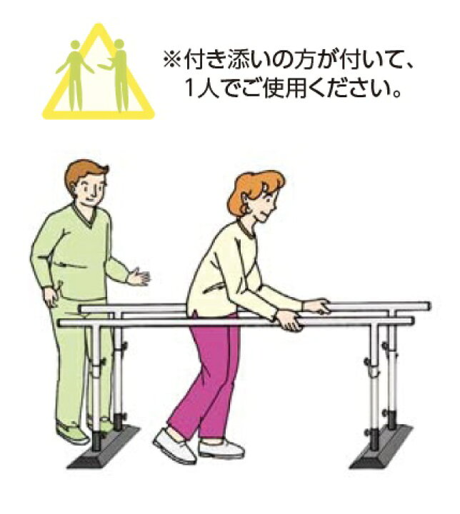楽天市場】(カワムラサイクル) 簡易平行棒 BP2 リハビリ 歩行 