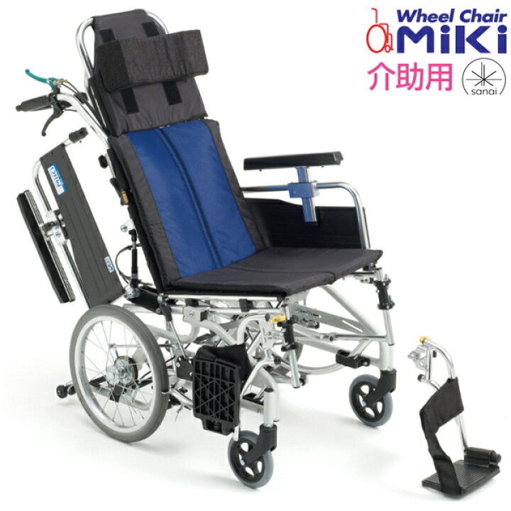楽天市場】(ミキ) ティルト リクライニング車椅子 介助式 BAL-12  