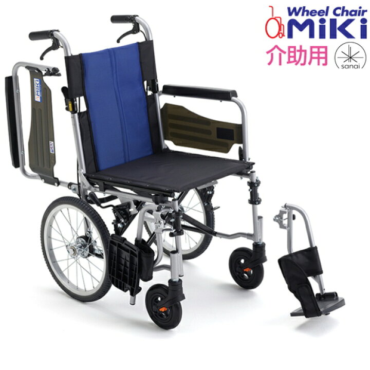 楽天市場】(ミキ) BAL-R4 介助式 車椅子 多機能タイプ ノーパンク 