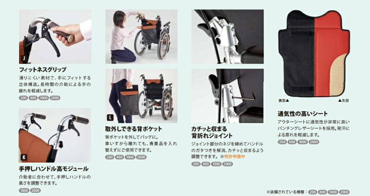 楽天市場】(ミキ) 車椅子 コンパクト 低床 スキット2000Lo SKT-2000Lo 