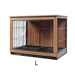 犬ケージ 屋根付き ゲージ ケージ キャスター付き いぬケージ ペットサークル サークル ペットゲージ 木製 小型犬用 中型犬用 ペット ウッディサークル 犬ハウス