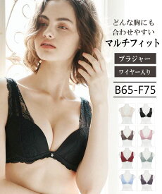 【SALE】【northerly】【northerly bra フィットシリーズ マルチフィット】ブラジャー単品 B〜Fカップ B65〜F75