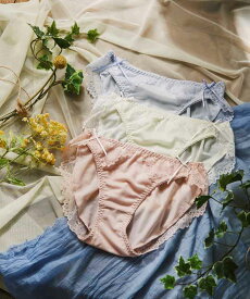 【northerly】【northerly bra フィットシリーズ 楽盛りフィット】　楽盛りチュールベール　ノーマルショーツ2単品　M/L