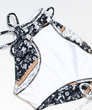 【2021新作】【ナチュラルアップブラ】Solid×Ethnopatchノンワイヤービキニ9M【San-aiResort(サンアイリゾート)】水着みずぎミズギビキニレディース水着