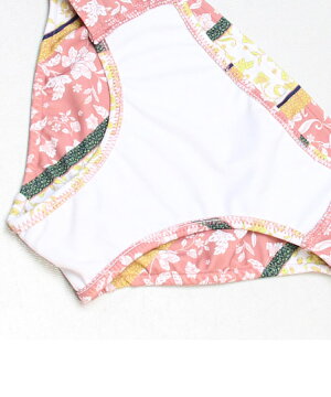【2021新作】【ワコールカップ使用】【ダブルアップブラ】Solid×EthnopatchノンワイヤービキニM2【San-aiResort(サンアイリゾート)】水着みずぎミズギビキニレディース水着