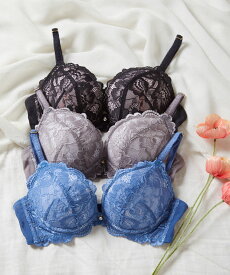 【northerly】【northerly bra フィットシリーズ 楽盛りフィット】ストレッチレースブラジャー単品　GHカップ G65〜H70 レディース 大きいサイズ グラマーサイズ