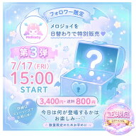 第3弾【インスタフォロワー限定販売】送料込み価格 メロジョイ 話題のスクイーズ 期間限定 企画 数量限定
