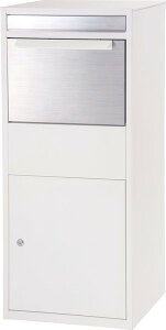 デリバリーボックス デリバリーBOX 宅配ボックス 宅配BOX ポスト ブラック 鍵付き ステンレス シンプル おしゃれ ブラック ホワイト PST-216SV PST-216WH