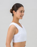 和装きもの補整ブラジャー(フロントファスナー)LL/EL和装肌着和装スリップ襦袢裾除二部式襦袢和装ブラジャー礼装婚礼和装小物京都さんび日本製【メール便対応商品】