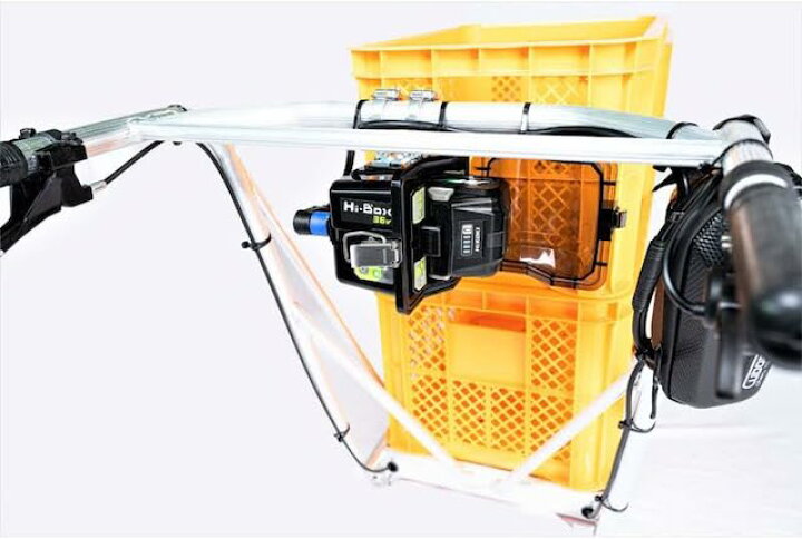 楽天市場】コンテナ用アルミ電動一輪車 E-Cat kit2電動アシスト 電動 