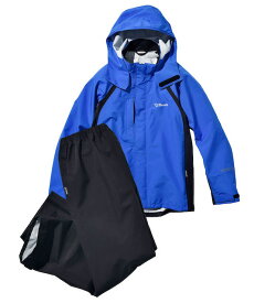 ジャケット ＋ パンツ 上下セットアウトドア レインウェア 農業 マウンテンパーカーゴアテックスウエア　ブルームウェア　bloom-w-rb-rb　ロイヤルブルー色