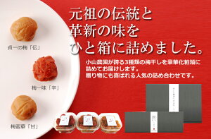 3種類組み合わせ 各250g 合計750g和歌山紀州 みなべ産梅干し お試しセットメーカー直仕入れお中元 敬老の日 御歳暮