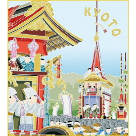 特色工芸色紙1枚 ご当地土産色紙 京都 祇園祭 作：洋美 K20-041