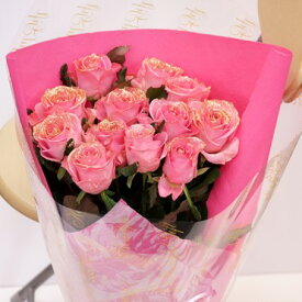 ピンクバラ 1本 ラメ付きピンク系一本 価格【生花】販売 通販 バラ 花束 薔薇 プレゼント ギフト 結婚記念日【本数指定でピンクバラ花束】【花】誕生日 1本より追加 キラキラ 光るバラ 金ラメ 銀ラメ おしゃれ　【楽ギフ＿包装】【楽ギフ＿メッセ入力】1本から買える 女性