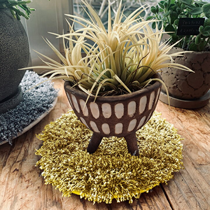楽天市場】ラグ プランツラグ 植物用ラグ 観葉植物 洗える マット 丸 