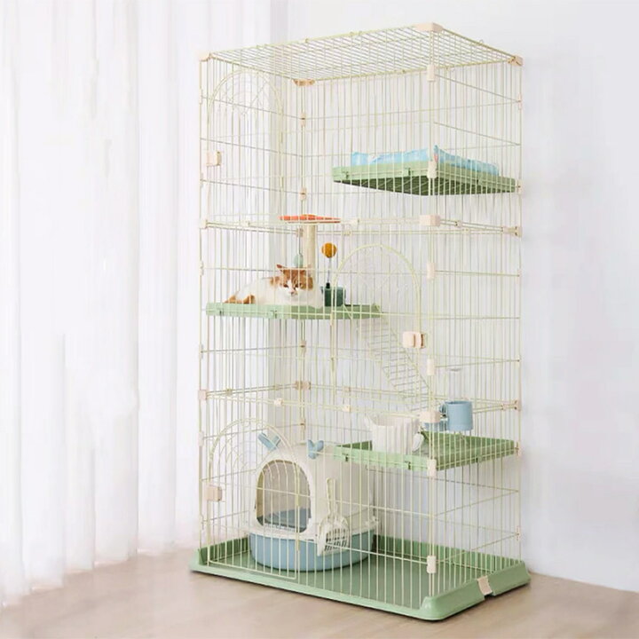 楽天市場】C10030-32 84×61×164CM 猫 ケージ キャットランドケージ 