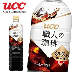UCC 上島珈琲 職人の珈琲 ミルクに最適 900mlPET×12本入