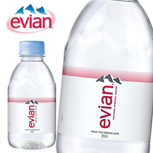 yzy2P[Xzɓ evian GrA ~lEH[^[ 220mlPET×24{ 2P[X