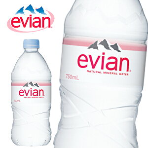 yzɓ evian GrA ~lEH[^[ 750mlPET×12{ 1P[X