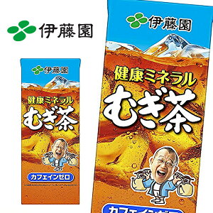 健康ミネラルむぎ茶 250ml×24本 紙パック