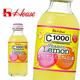ハウスウェルネス C1000 ビタミンレモン コラーゲン＆ヒアルロン酸 140ml瓶×30本入 House Vitamin Lemon