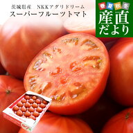 茨城県より産地直送 NKKアグリドリーム スーパーフルーツトマト 9度＋ A品 約3キロ(20玉から35玉) 送料無…