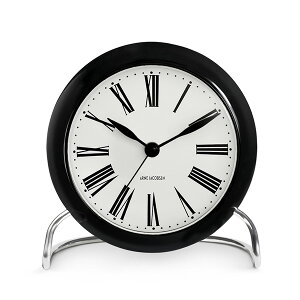 !PT10{Ҍ!yPCER[|CVzArne Jacobsen Al RuZ uv Roman Table Clock 11cm fXN e[uNbN@43671s|v/V/CeA/Mtg/j//fUC