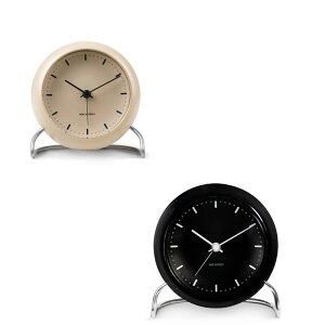 !PT10{Ҍ!Arne Jacobsen Al RuZ uv City Hall Table Clock 11cm fXN e[uNbN@TfBx[W43693@ubN43673s|v/V/CeA/Mtg/j//
