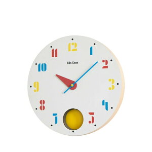 ★!PT10倍還元!★【エル・コミューン】BHS GENE WALL CLOCK Joschmi Pendulum WH 掛け時計 WCL-027 《掛け時計/新居/インテリア/ギフト/お祝い/事務所/プレゼント/振り子/》