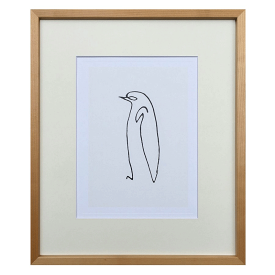 ★!PT10倍還元!★【bicosya/美工社】Pablo Picasso / パブロ・ピカソ　 Le pingouin《/絵画/おしゃれ/御祝/絵/壁掛/ポスター／アート/芸術/美術/教材/ピクチャー/飾り/インテリア/ポップアート/》