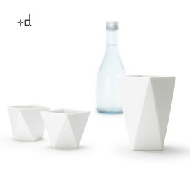 【+d/プラスディー/アッシュコンセプト】 Shuki(酒器) Bottle & Cupセット