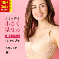 【一部タイプ42%OFFセール】【小さく見せるブラ】 響きにくい モールドカップ 着痩せブラ ブラジャー ワ…
