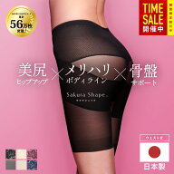 【20%OFFセール】【骨盤ガードル】日本製 補正下着 ウエスト実寸58〜90cmから選べる 骨盤サポート ヒップ…