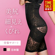 【34%OFFセール】【超ハイウエストガードル】日本製 補正下着 ウエスト実寸58〜90cmから選べる 骨盤サポ…