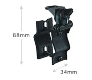 【ポイント5倍】無線 アンテナ基台 第一電波工業 パイプ ルーフレール用基台 モービル用基台 K501 可倒式 コンパクトベース アンテナ 車載取付