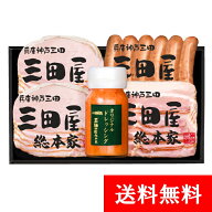 ハム 贈答用 ギフト セット 内祝い ギフトセット 【送料無料】 KS-35 三田屋 セット ハムギフト 特製ドレ…