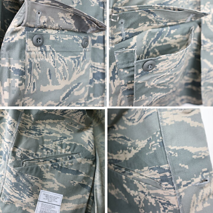 楽天市場】US.空軍ABU迷彩ジャケット《実物・新品(未使用品)》 米軍  