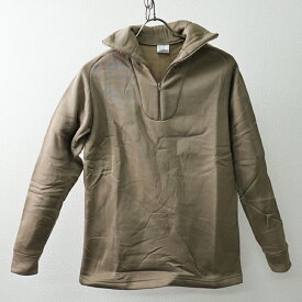 US. Gen3 Level.2 CWアンダーシャツ[ブラウン]《実物・新品(未使用品)》　アメリカ 米軍 新品 放出品 ジェネレーション3　 レベル2 サーマルシャツ インナー 防寒肌着 冬 温かい