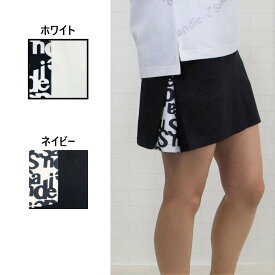 サイドロゴプリントタックスカート【在庫一掃SALE】ゴルフスカート ゴルフボトム ゴルフレディーススカート レディースゴルフスカート S/M/L かわいいゴルフウェア かわいいゴルフスカート ホワイト ネイビー ゴルフレディース春夏